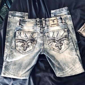 Rock revival baresta straight stretch jean